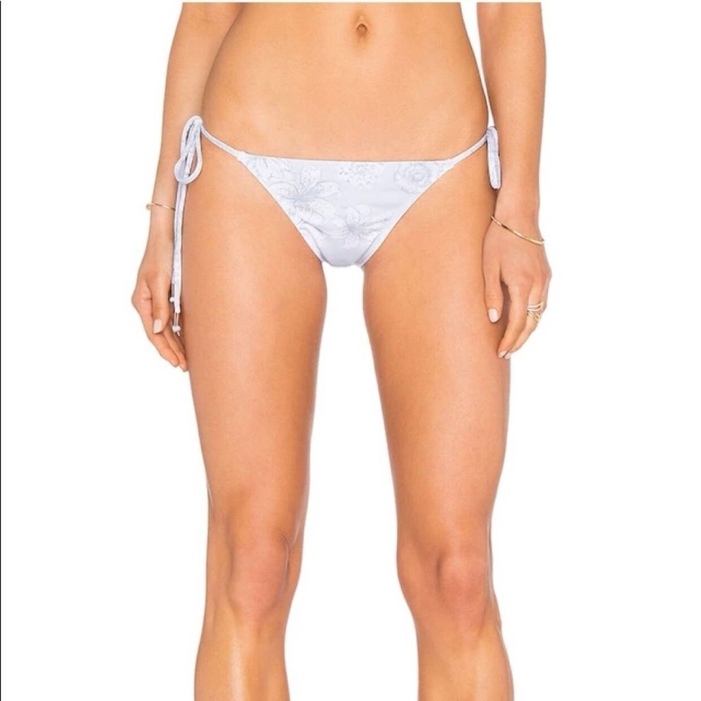NWT Eberjey spring blossom Kate lotus print swim bottom bikini large